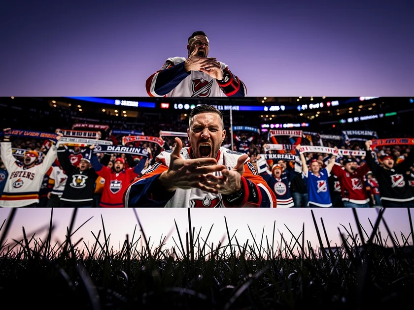 NHL players battle for puck in playoff race tied to NHL Stanley Cup Predictions for 2026