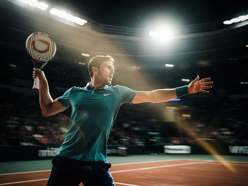Emma Raducanu practicing with coach Mark Petchey amid 2026 Tennis Coaching Changes at Indian Wells