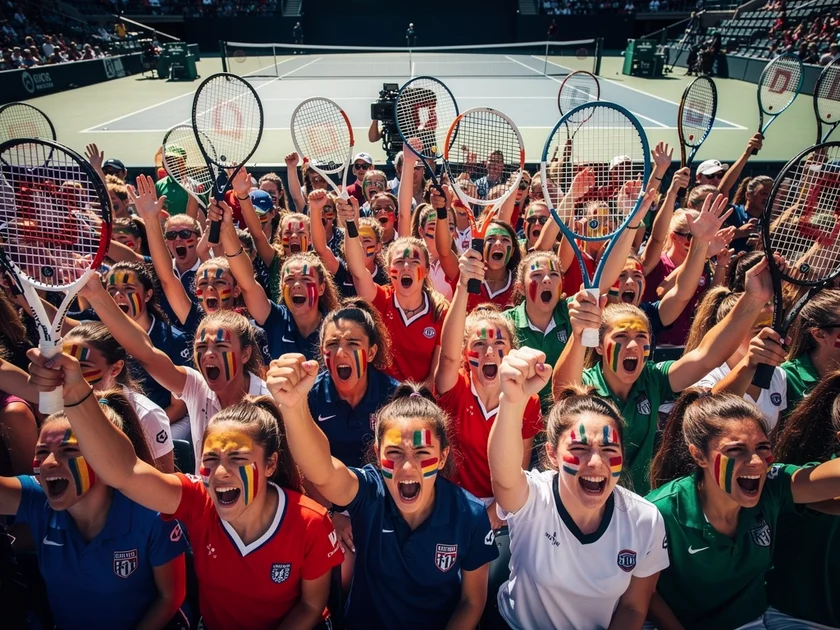 Young female tennis player on court representing Tennis Injuries Today overuse risk research finding