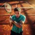 Cameron Norrie serving at Monte-Carlo Masters 2026, ATP Masters 1000 Results first round
